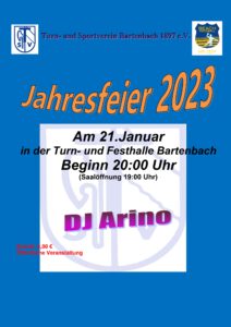 TSV-Jahresfeier 2023 @ Turn- und Festhalle