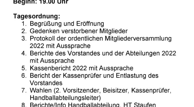 2023-03-05 TSV Hauptversammlung 2023