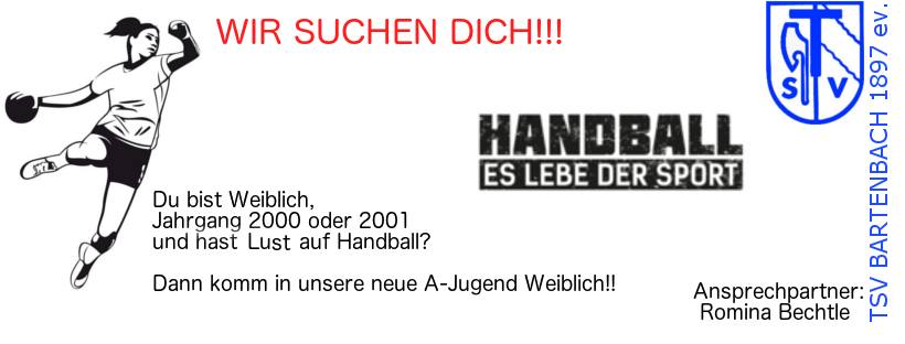 Neue A-Jugend weiblich 2018/19