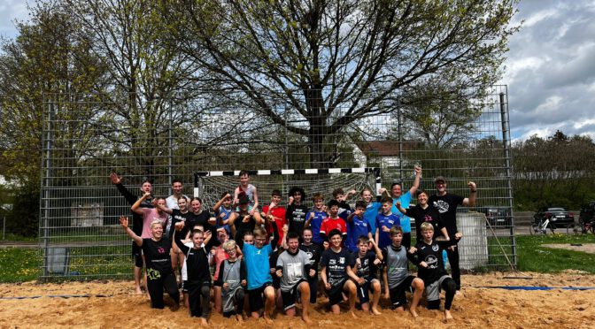 Gelungener Beachauftakt mit Schnuppertraining am Bartenbeach